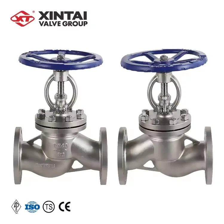 J41W-40P Stainless Steel DN80 Flame Proof Explosion Proof Industrial Flange Russia Standard GOST Globe Valve