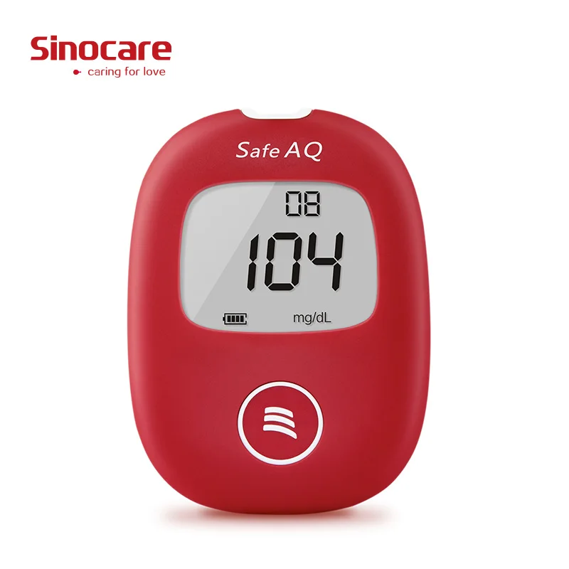  Умный глюкометр SINOCARE Safe AQ с 50 тест-полосками и