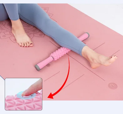 Home Workout Trainers Fitness Body Muscle Roller Massage Stick For Muscle Relax And Pain Relief