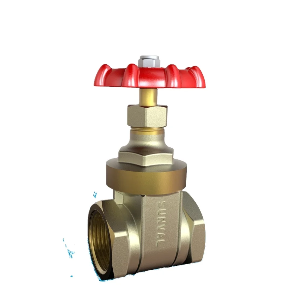 S5110 brass 4 inch gate valve