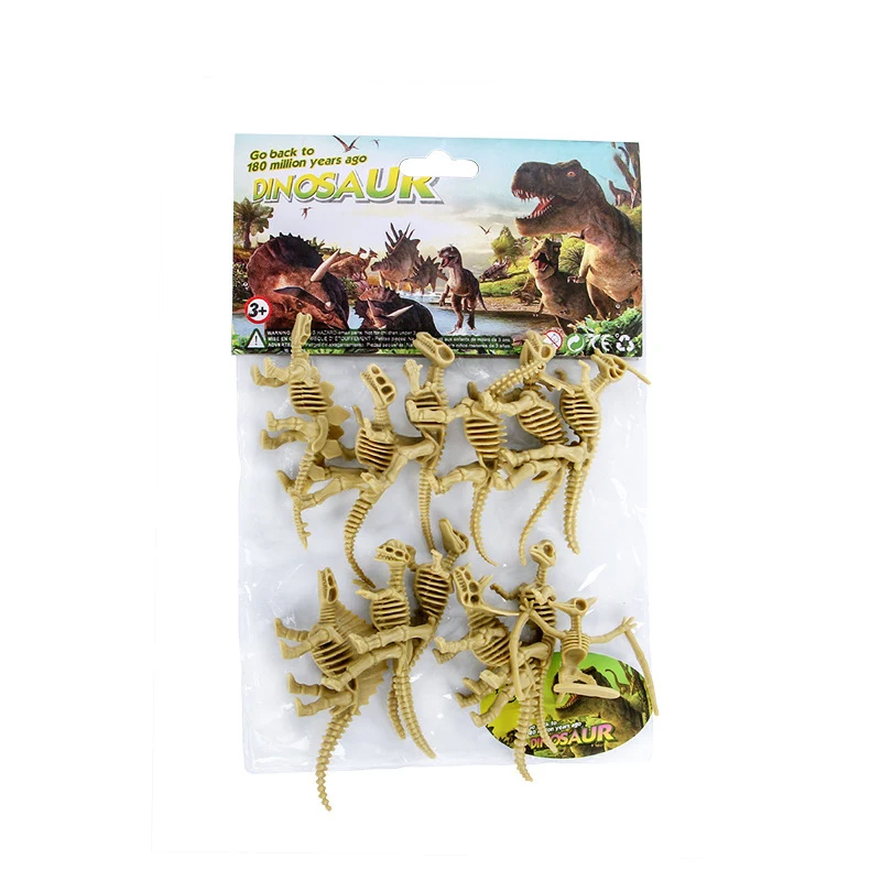 12 Different Dinosaur Skeleton Puzzles Model Set 3D Dinosaur Arts and Crafts Model Toys for Kids Ages 6 and Up