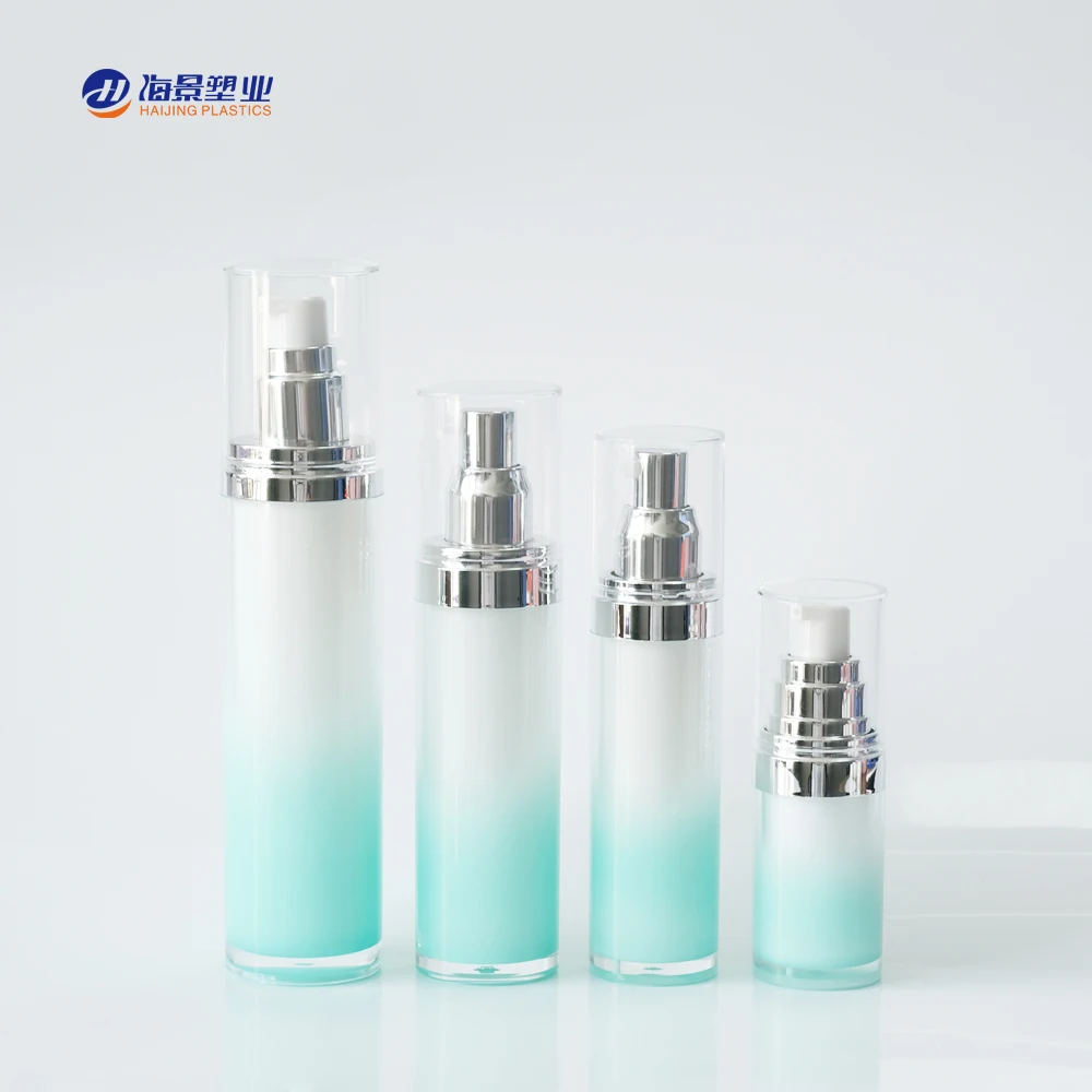 Luxury Empty  Lotion Pump Cosmetic Bottle Skincare Package Acrylic plastic bottles cosmetic packaging