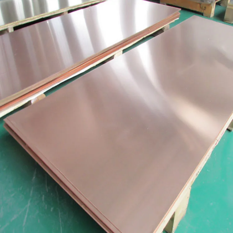 Factory cheap copper plate oxygen-free pure copper customized red copper sheet