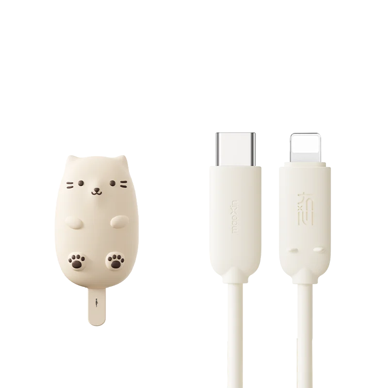 LIBERFEEL Maoxin new PD 100W 20W quick charge type c usb cable 1M for iPhone Huawei Xiaomi with cute ice cream storge bag