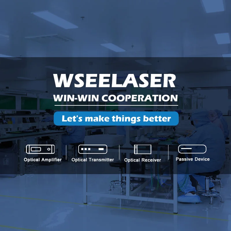 1550nm FTTX PON Optical Amplifier /Multi-output CATV EDFA built-in CWDM for FTTH network