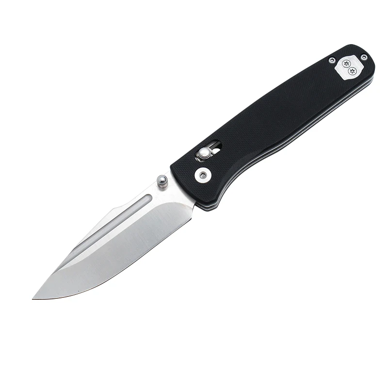 Folding Pocket Knife D2 Steel Blade Pocket clip with VG-10 Stainless Steel Handle Customized Mini Knife