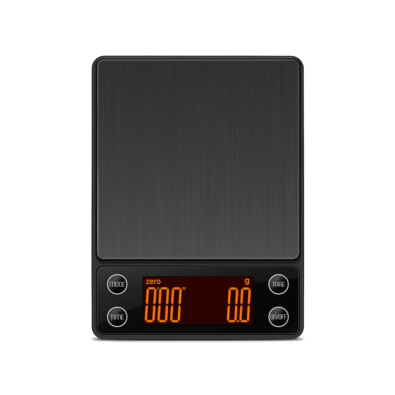 Modern 3kg Digital Kitchen Scale Electric Weighing Device for Coffee Electronically Measures Weight