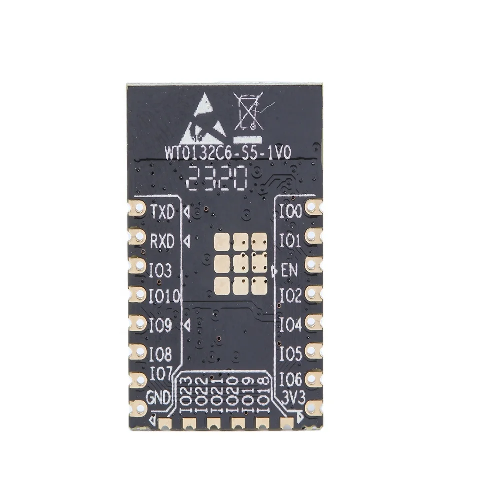 Original Factory esp32-c6 SOC WT0132C6-S5 esp32 c6 wifi6 32bit RISC-V support WiFi 6 WiFi BLE Zigbee module Thread esp32 board