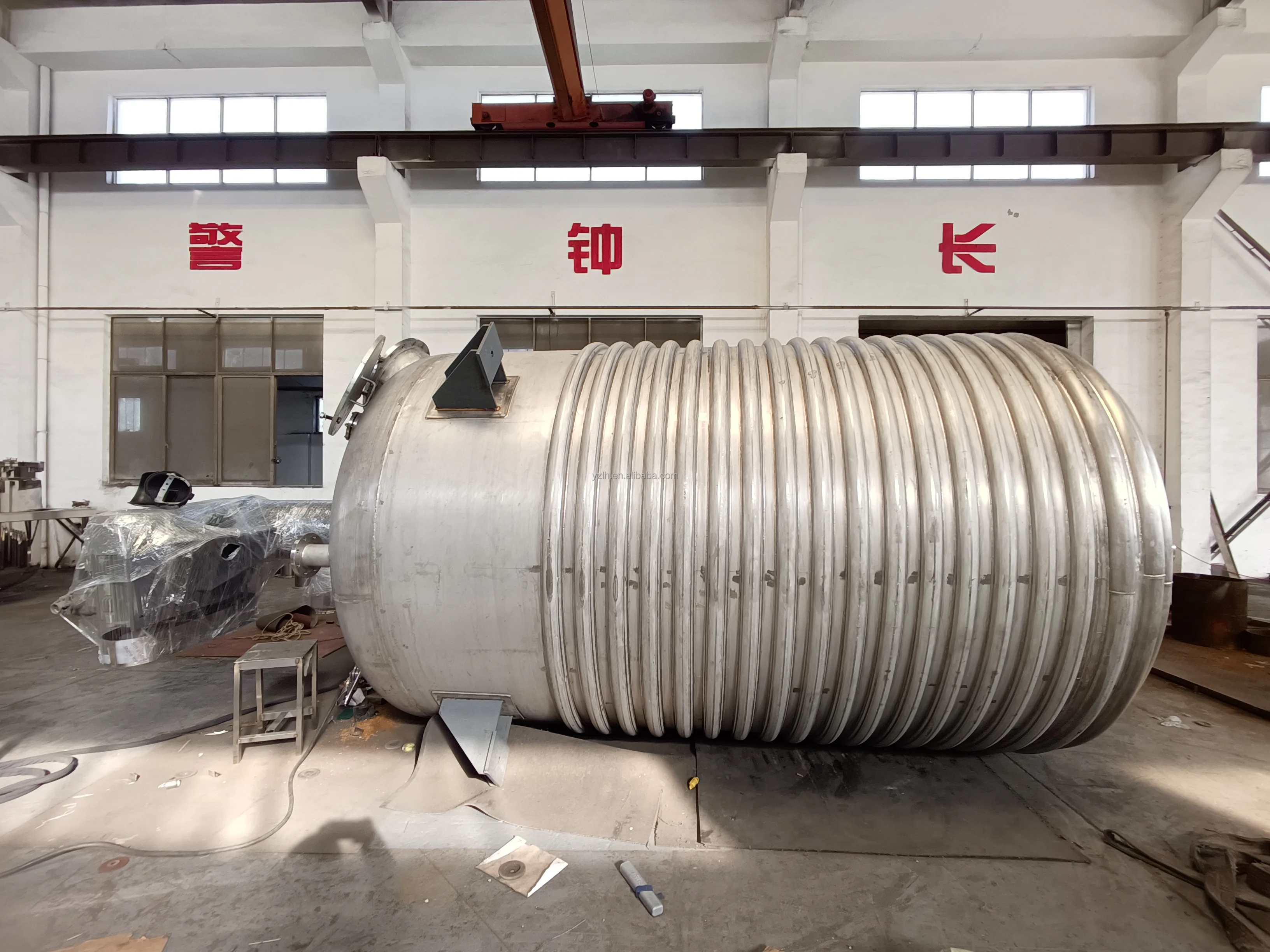 High pressure high temperature double jacketed stainless steel lab polymerization chemical reactor