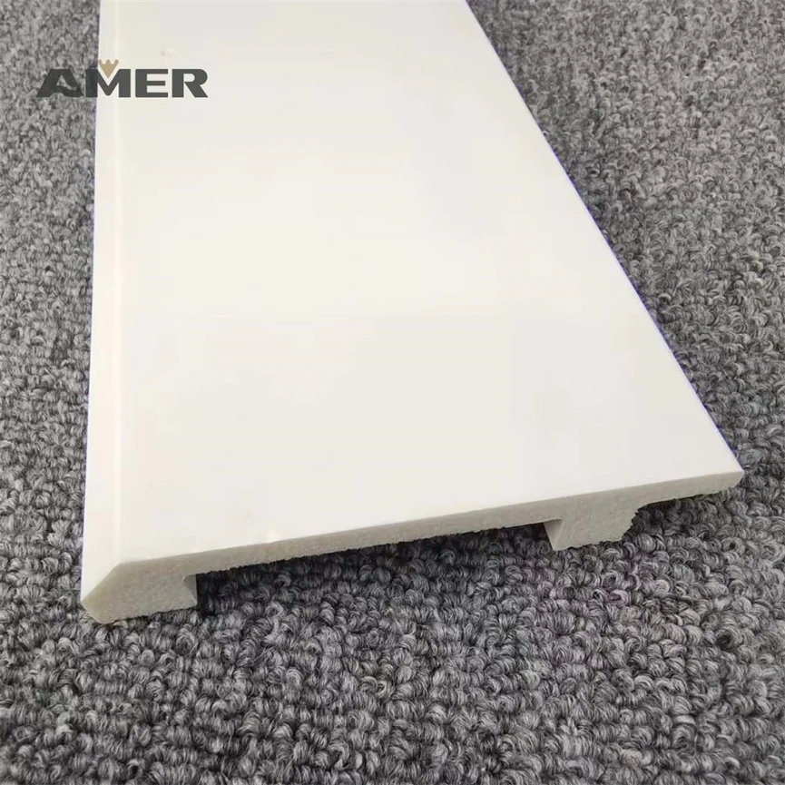 Amer Polystyrene High density Factory Price High Quality Waterproof Ps Floor Skirting