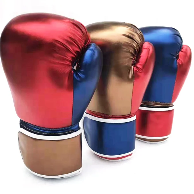 Wholesale Fitness Fight Boxing Training Gloves Professional PU Boxing Gloves