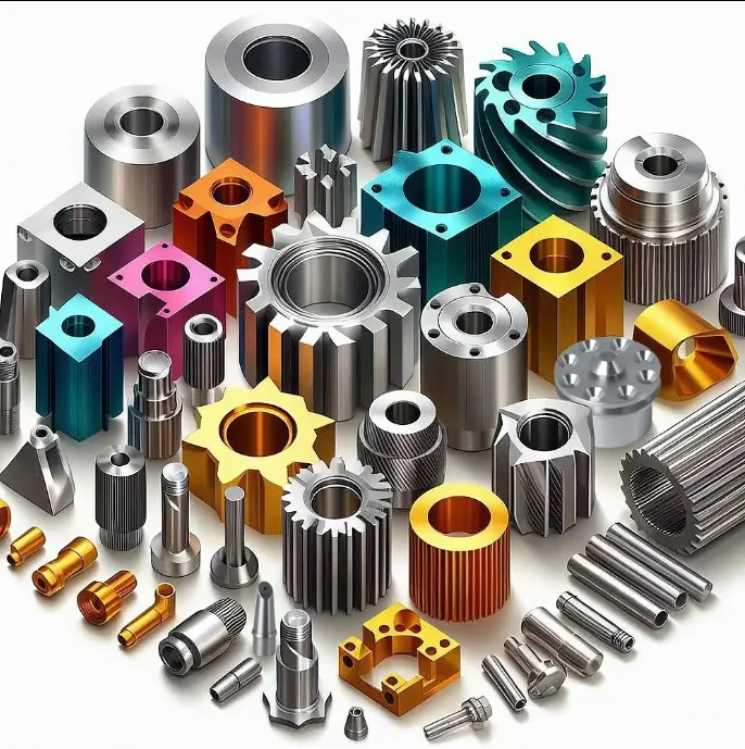 High Precision Mini Copper Brass Threaded Parts Custom CNC Machining Services Metal Stainless Steel ABS-Custom Machining