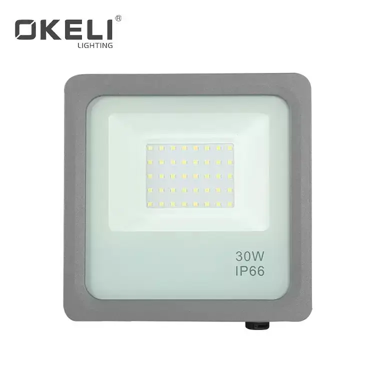 OKELI ultra-thin brightness 30 50 100 150 200w led flood light for sports fields