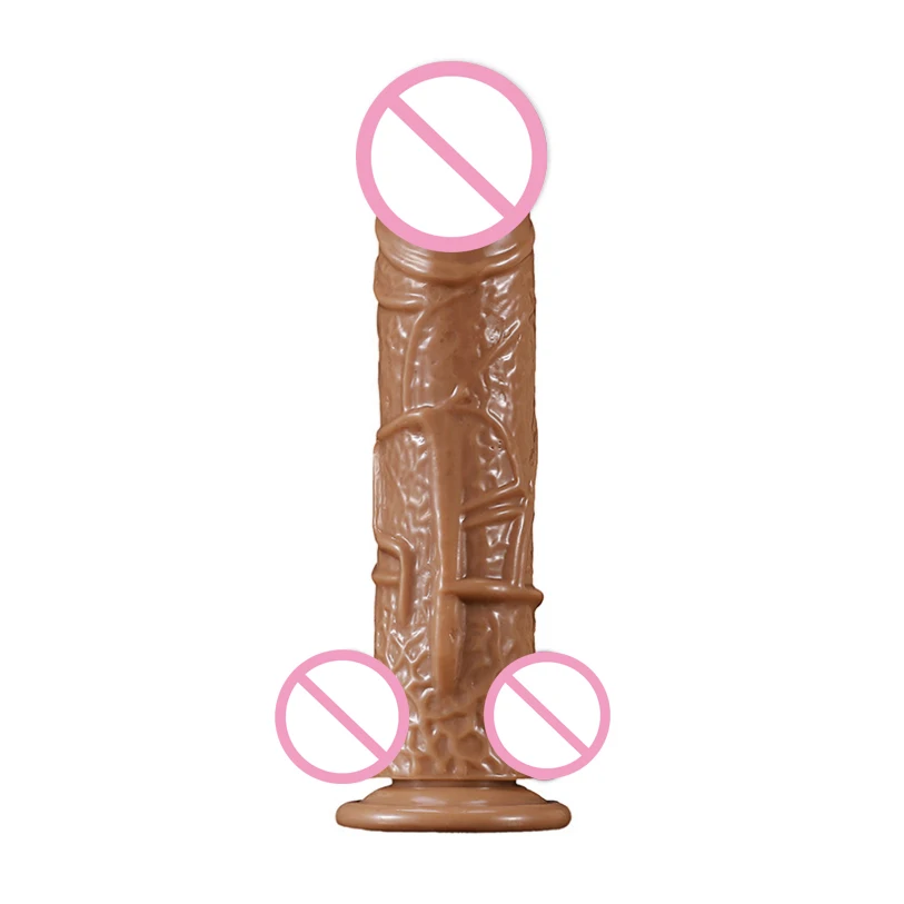 Фаллоимитатор, вибратор для женщин, настоящая кожа и ощущение, женская мастурбация, секс-игрушки, большой пенис