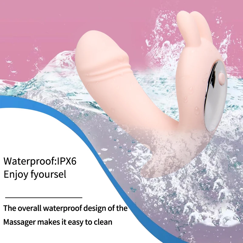 Hot sell Dildo Wearable with Remote Control Wearable Panties Vibrator Dildo Hands-free Wearable Vibrator