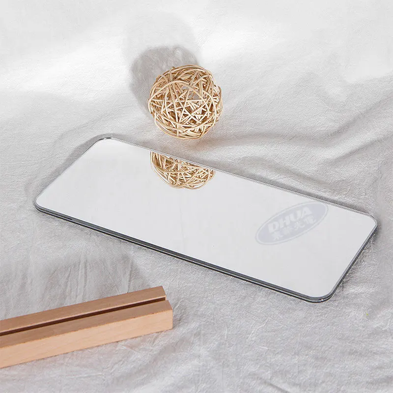 Self-adhesive Wall Mirror Acrylic Unbreakable Mirror Sheets Acrylic Removable Wall Sticker Decal Acrylic Mirror