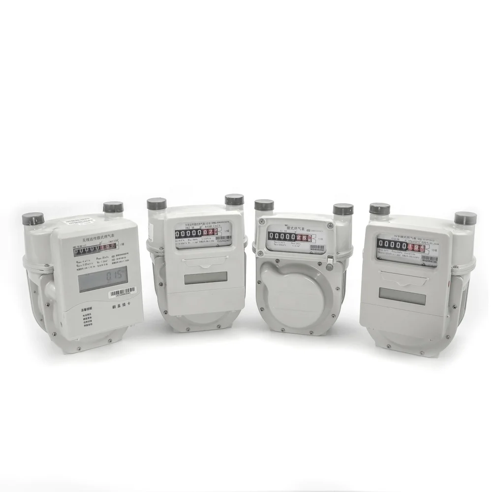 Diaphragm gas meter with aluminum case G1.6B-G6B EN1359 certificate