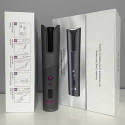 Automatic Cordless Hair Curler Rotating Rollers Hair Care and Styling Appliances Portable Wireless Auto Hair Curling Irons