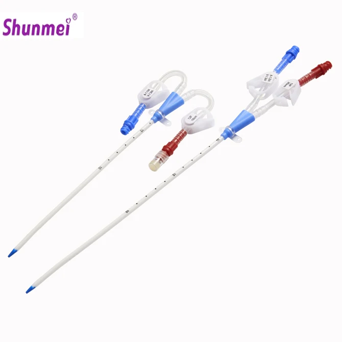 
Blood Purification Medical Catheter Single/Double/Triple Lumen Dialysis catheter 
