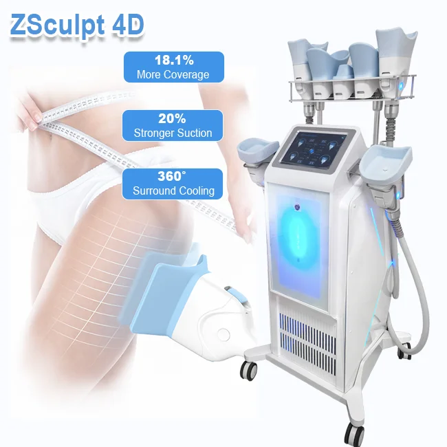 2024 Top Trending Products 360 Surrounded Cooling Cryolipolyse Cryotherapy 7 Treated Cups Criolipolisis Machine