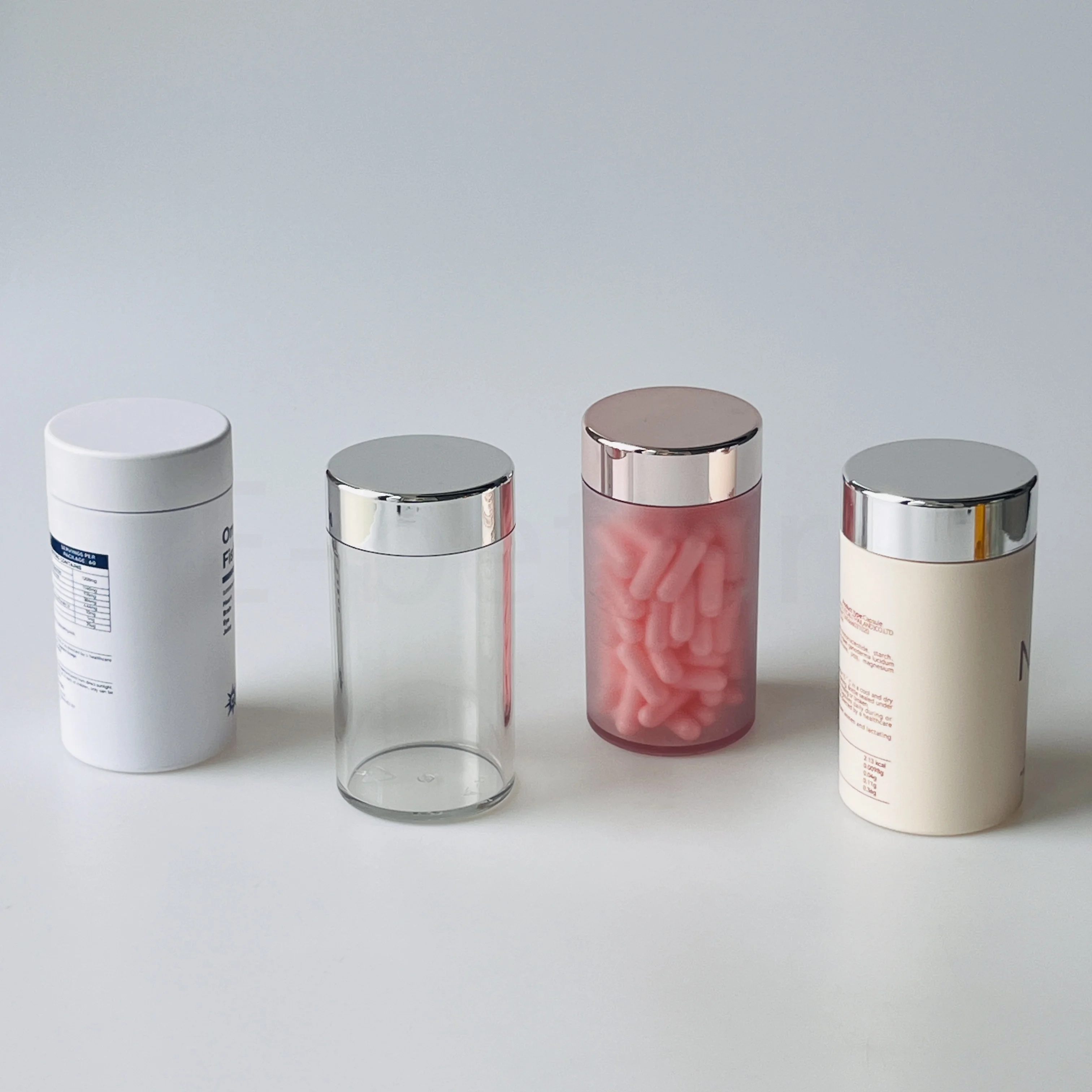 Wholesale Price Plastic Bottle 60 Nutritional Gummy Candy Jar 300ml Empy Pet Pharmaceutical packaging 250ml