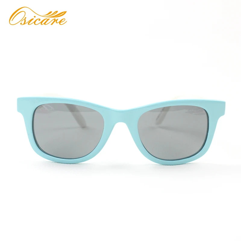 New cool fashion 100% UV protection sun glasses for boys girls and TPE flexible frame kids sunglasses polarized 2023