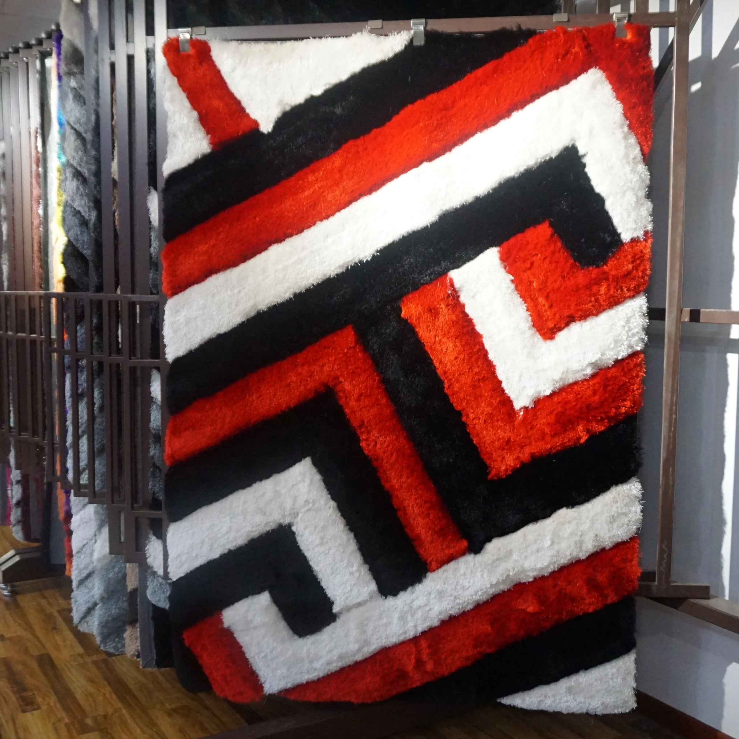 Декоративный прочный 100% полиэстер новый стиль 3d напольный ковер