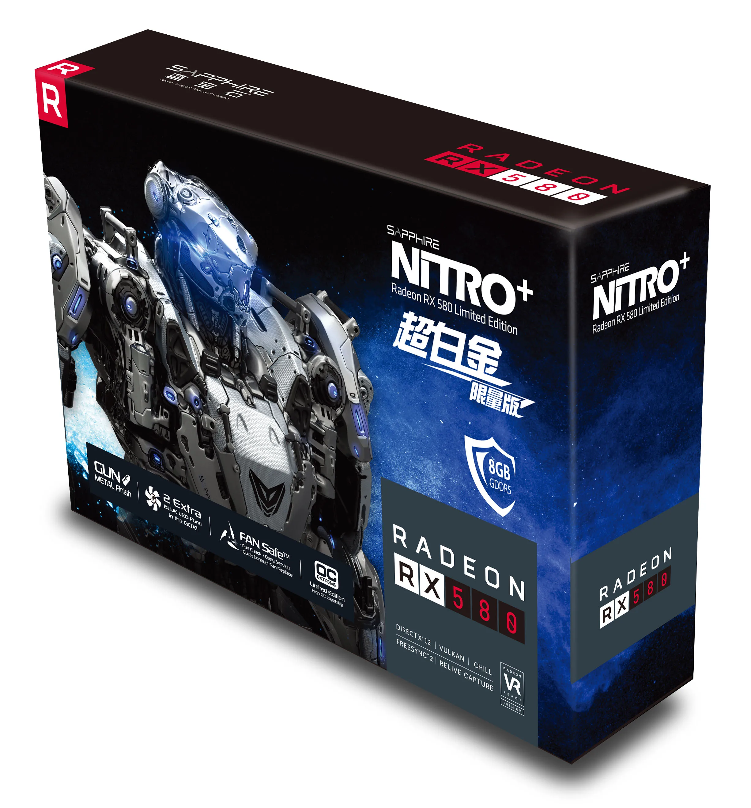 Good Quality Sapphire RX580 de 8gb Gpu AMD RX 580 Desktop Oc Gaming Graphics Cards