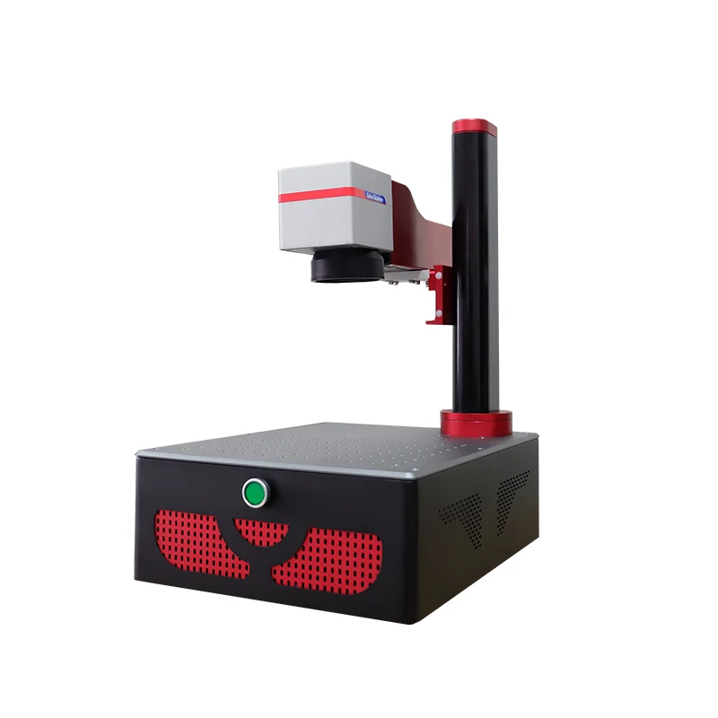 3d portable mini fiber 1064nm laser jewelry hand held 110mm metal engraving printing machine 20w fiber optic laser marker