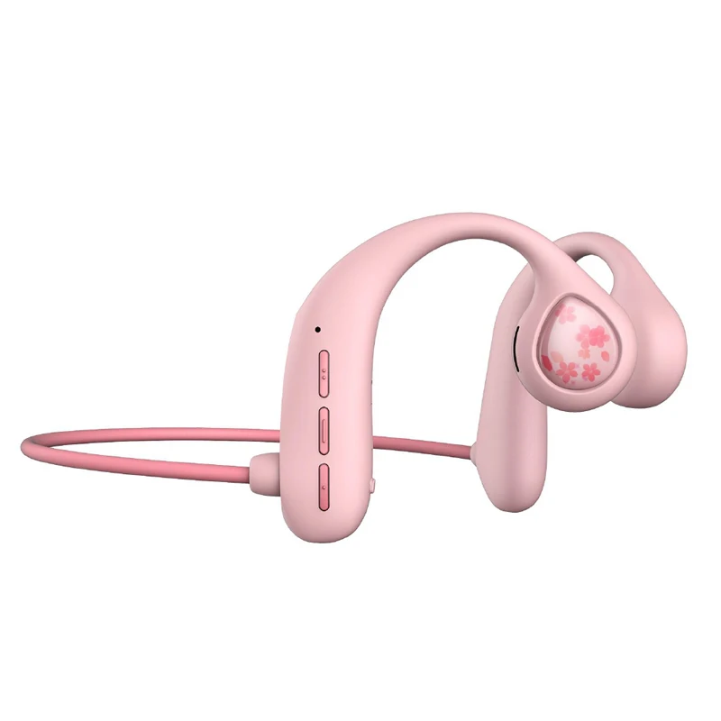 OEM for D isney New True Bone Conduction Headset Open-Ear Hand Free Sports Blue tooth Wireless Headphone For Running