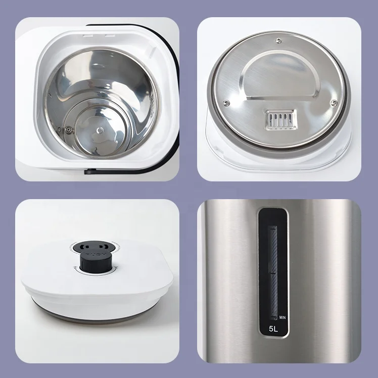 5L Smart Portable Hot Server Desktop Water Warmer Heater Treatment Home Appliances Kettle Dispenser Thermopot Thermos Pump Pot