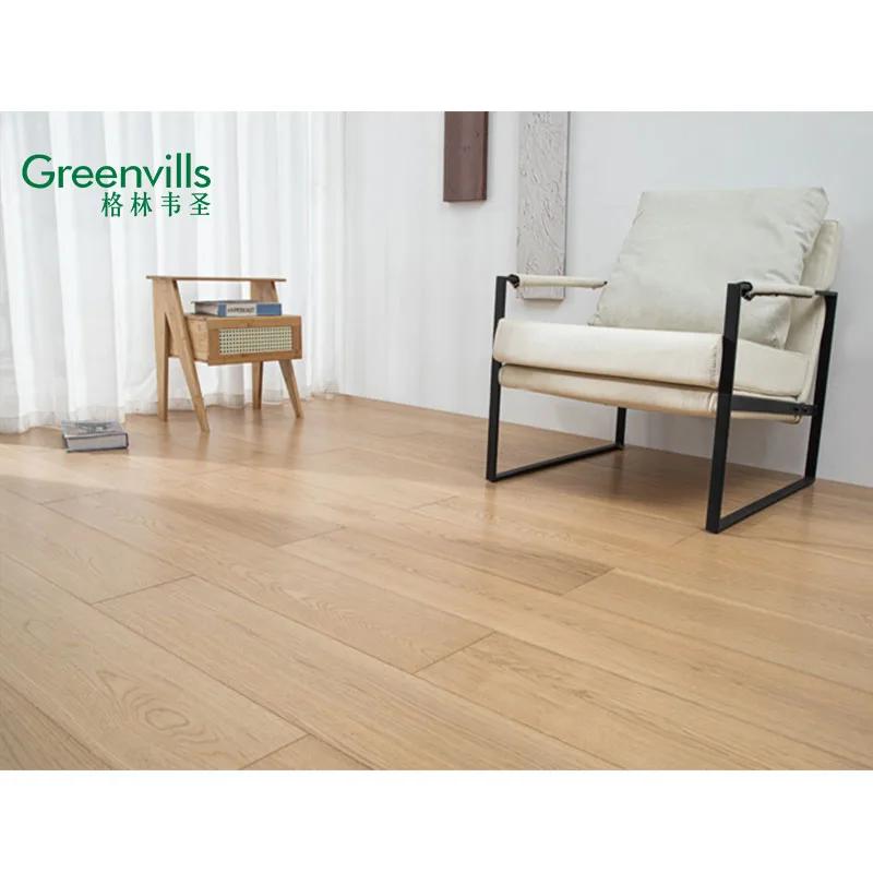 Ready for shipment! Engineered wood flooring products in stock, European white oak floor.