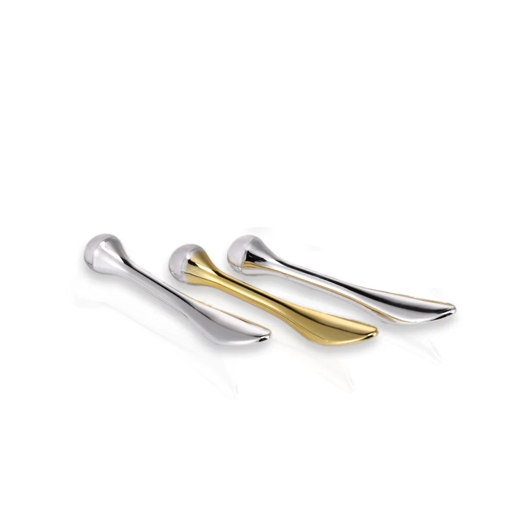 Customized Small Metal Spatula Face Cream Mixing Spoon Cosmetic Spatulas