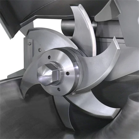 High Production Vacuum Bowl Cutter Stainless Steel Chicken Meat Cutting Machine For Food Factory