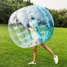 Tpu 1 5 м/1 2 м человеческий размер Diy Bubble Ball Body Zorb пузырь футбол надувной бампер мяч