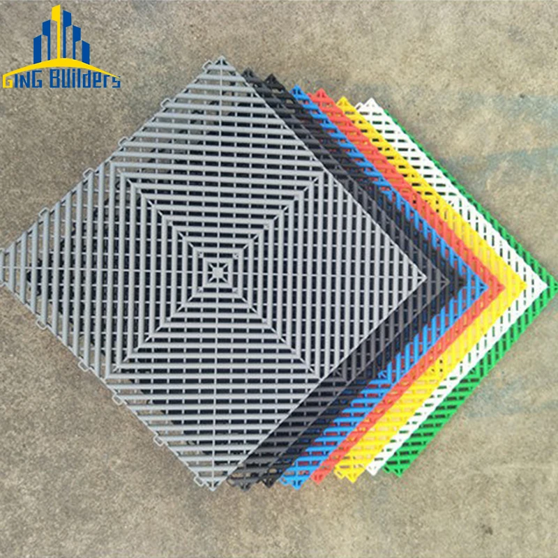 Gingbuilders высокое качество Oem/Odm баскетбольная площадка натурального цвета; Dri Дек розовый 4 см крышка для защиты от пыли анти-скольжения пола гаража