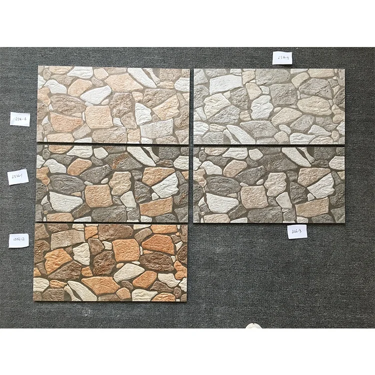300x600 outdoor 3d ceramic tiles manufacturing garden tiles exterior porcelain wall tile