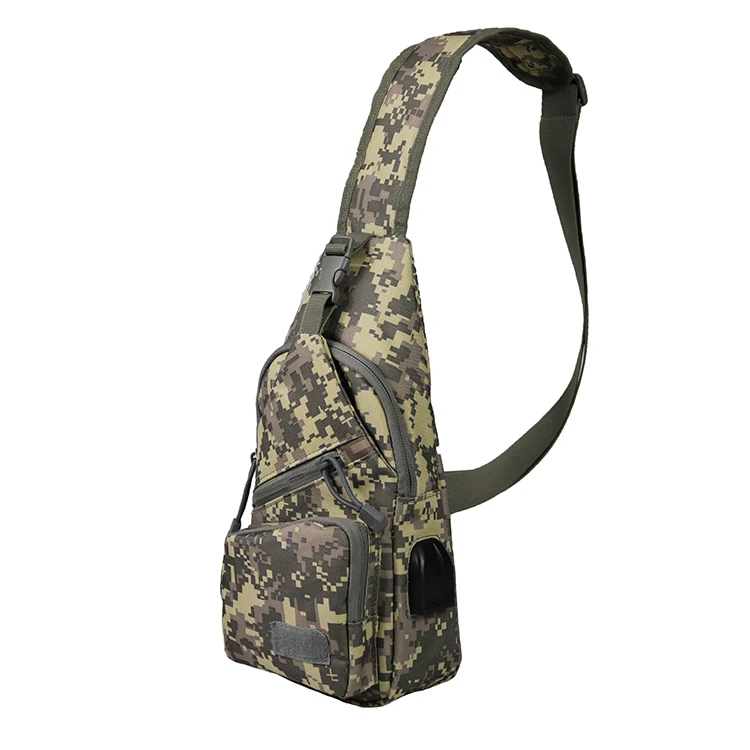 Chenhao Sling Pack Multicam Bug Out Bag EDC Daypack Molle Sling Back Pack Rucksack Tactical Sling Backpack