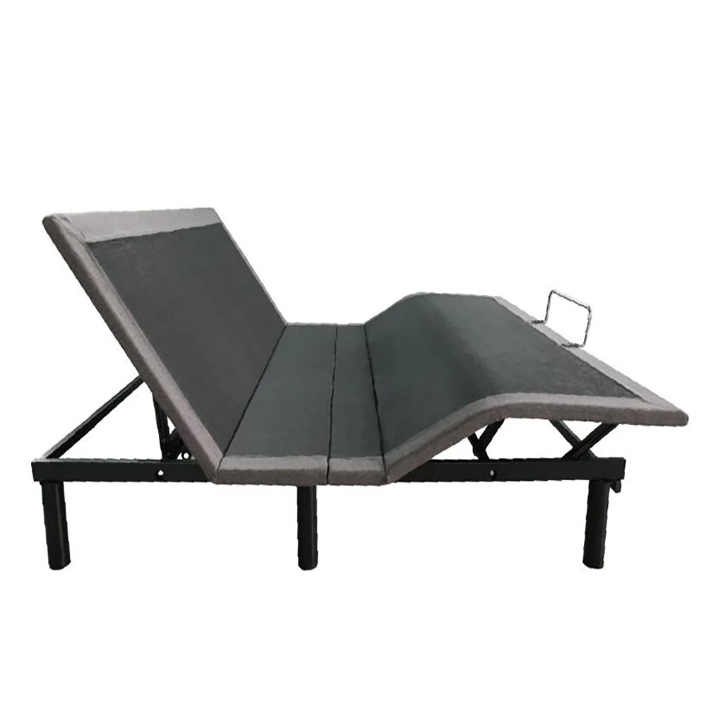 Wireless remote control intelligent electric bed double motor adjustable lifting row frame can be customized size