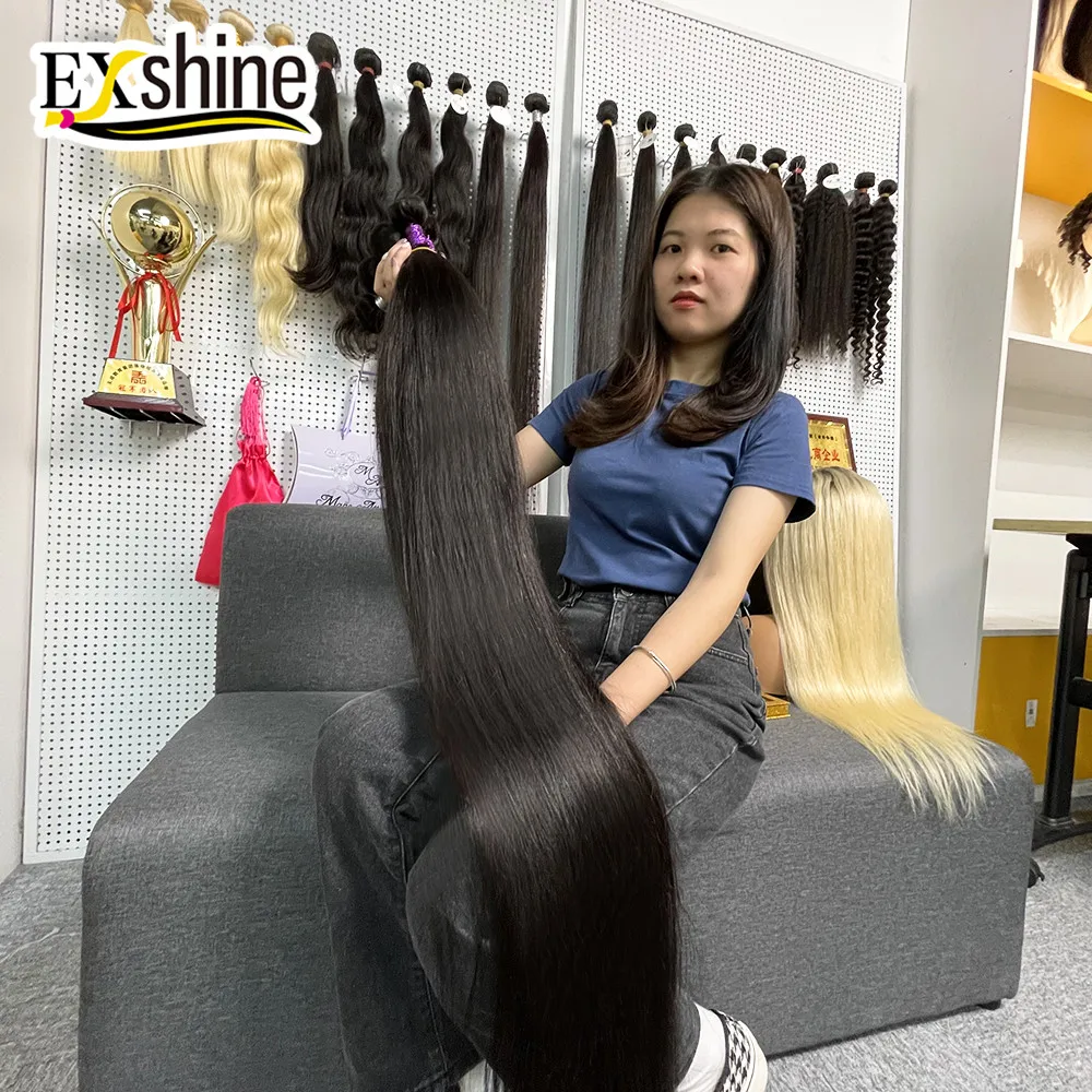 Необработанные человеческие волосы 10-50 дюймов, поставщики, бразильские натуральные пряди волос, Оптовая продажа, необработанные волосы с выравненной кутикулой