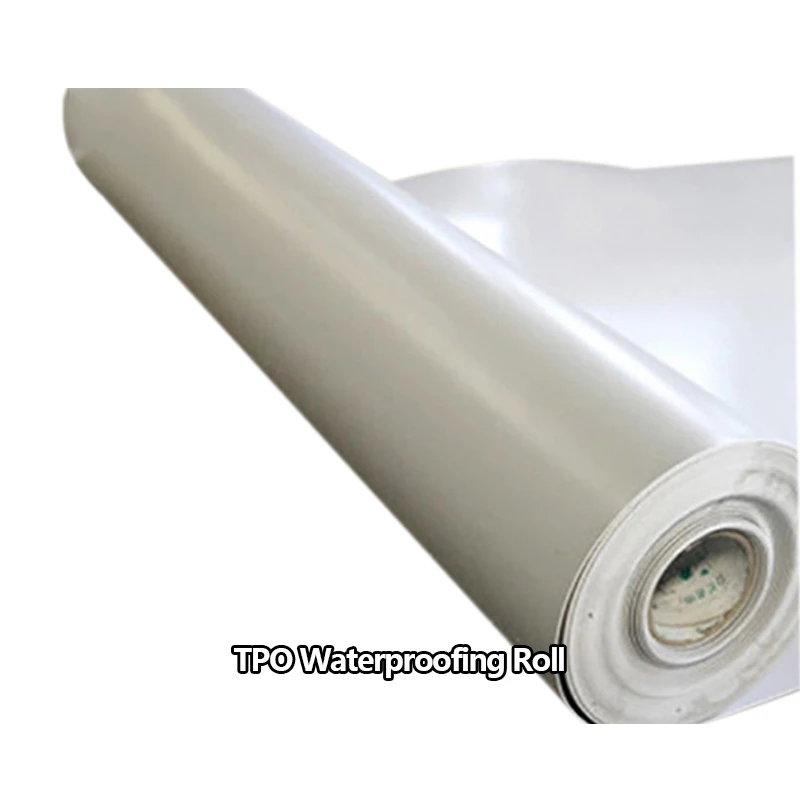China professional roofing materials various type TPO waterproofing membrane