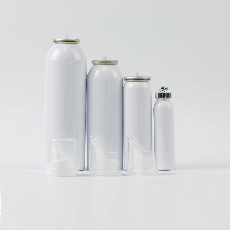 Aluminium Can Manufacturer Custom Empty Paint Aerosol Spray Can With Bag On Valve Edible Oil Aerosol Cans