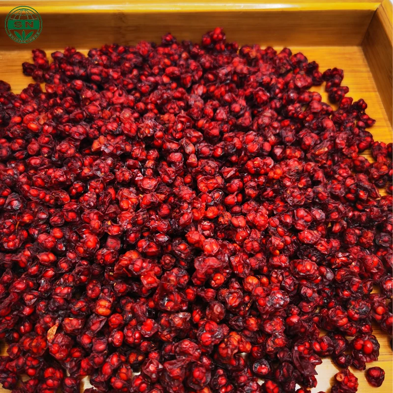 Китайский травяной чай сухофрукты качественный сухой фруктовый Chinensis Wu Wei Zi Natural Schisandra