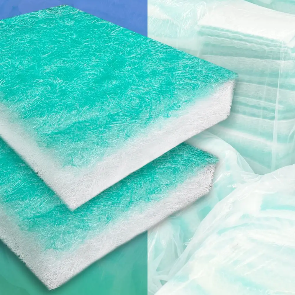 Fast Delivery Free Sample Paint Stop Spray Booth Fiberglass Paint Arrestor Floor Air Filter Media Roll