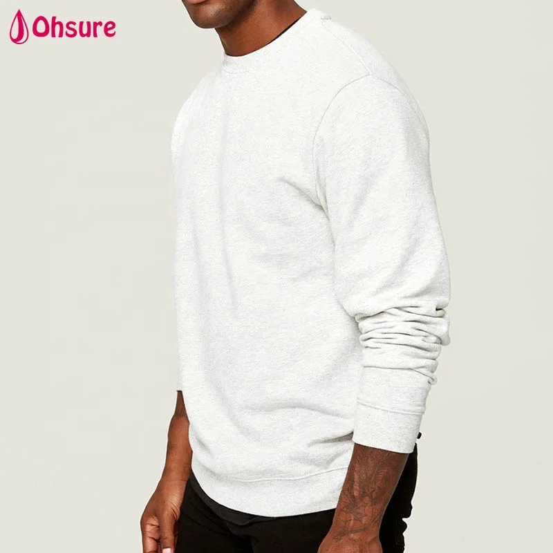 Factory Direct Sales Custom Mens Hoodies Sweatshirts Heavy Weight Pullover Sportswear Cotton Mens Sweatshirt Without Hoody