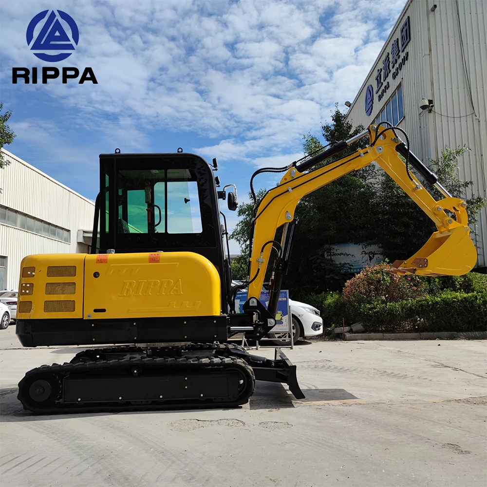 Rippa R350 R360 Mini Excavator 5 Ton 6 Ton 7 Ton Small Mini Excavator Machine