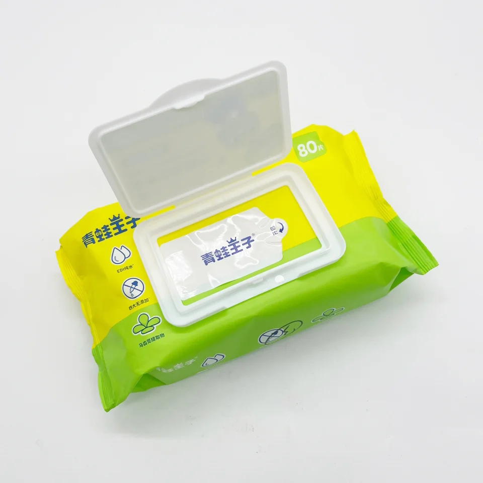 Unscented Cotton Refreshing Wet Tissue Towel Use in Hand And Mouth