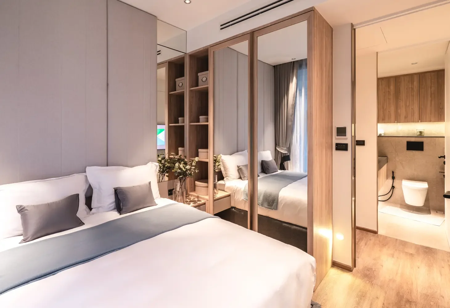 CREATION Hotel Project 5 Star Hotel Wood Laminated Hotel Bedroom Furniture Set Thailand Thuket Modern Resort Furniture