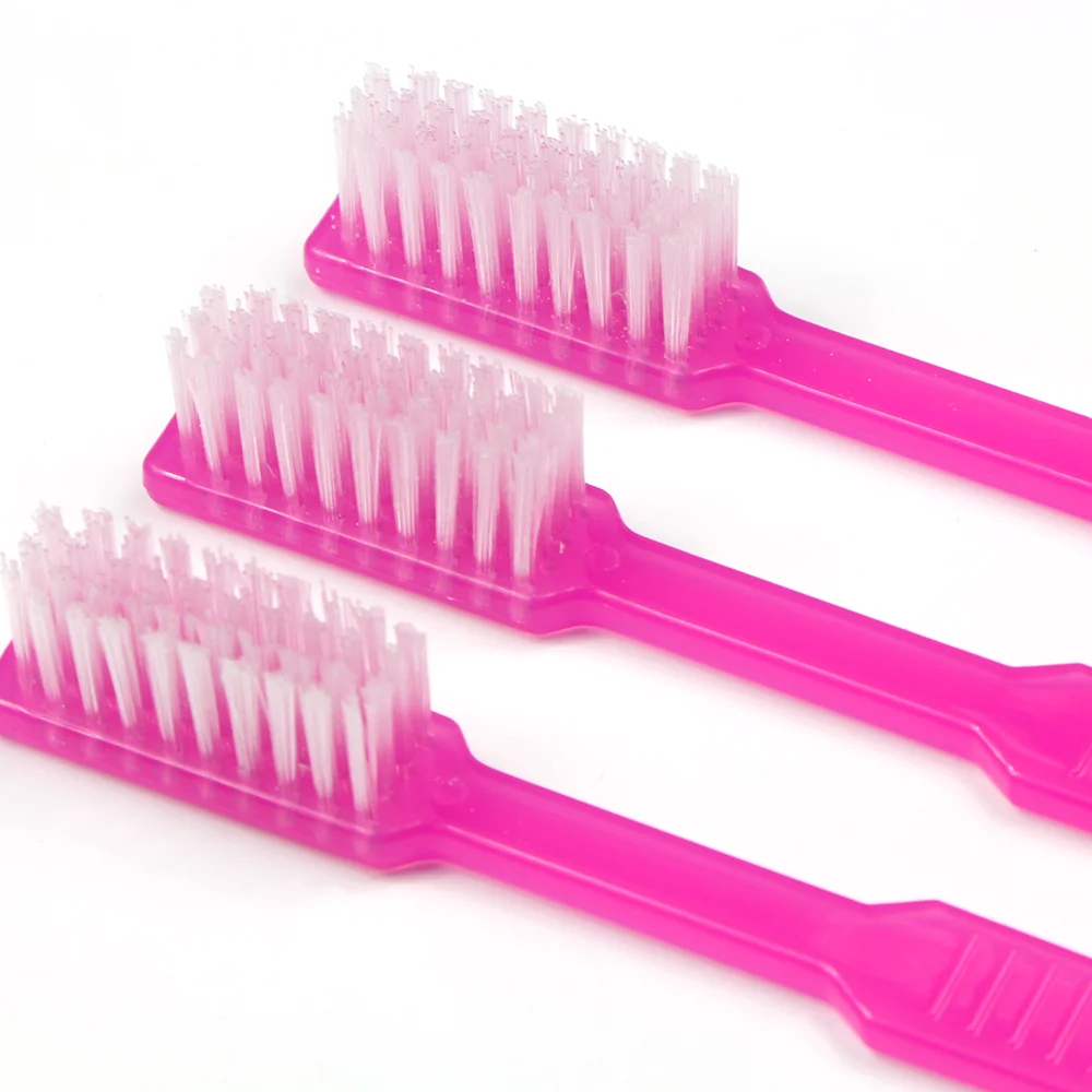 Disposable Colorful Toothbrushes with pre-paste painted toothbrushes