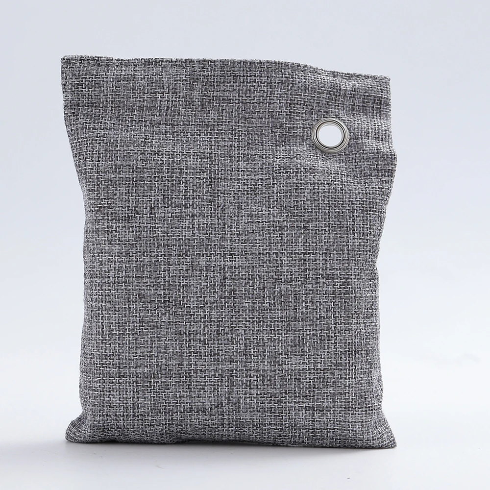 OEM Natural High Air Purifying Strong Adsorbed Reusable Packaging Bags Activated Bamboo Charcoal